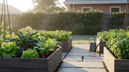 Timber sleepers are perfect to incorporate plants, and are a great way of emphasising a sloped garden design.